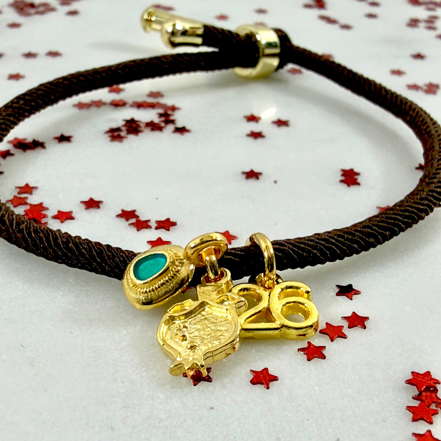 nature lucky charm bracelet