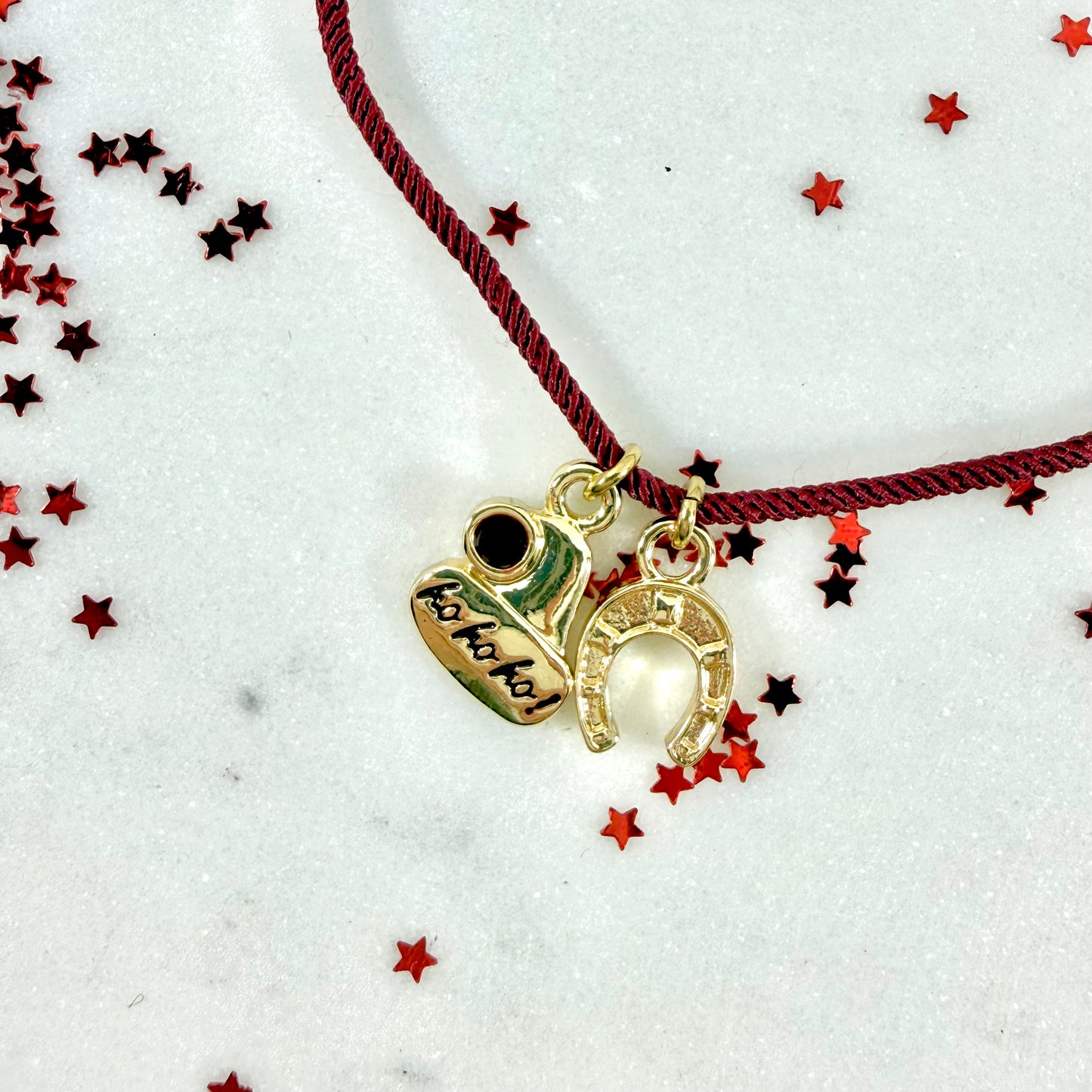 ho ho ho lucky charm bracelet