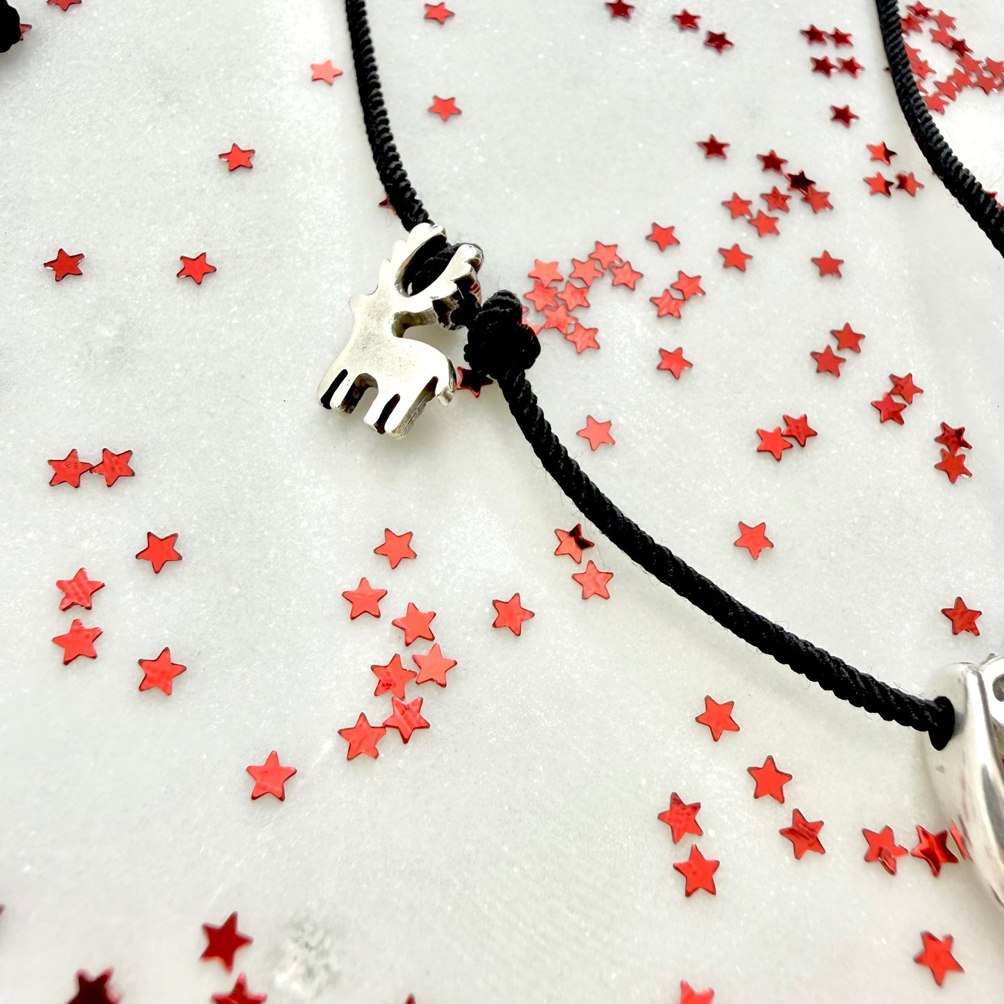 frosty lucky necklace