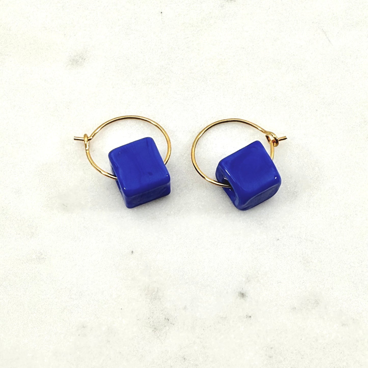 ice cube earrings