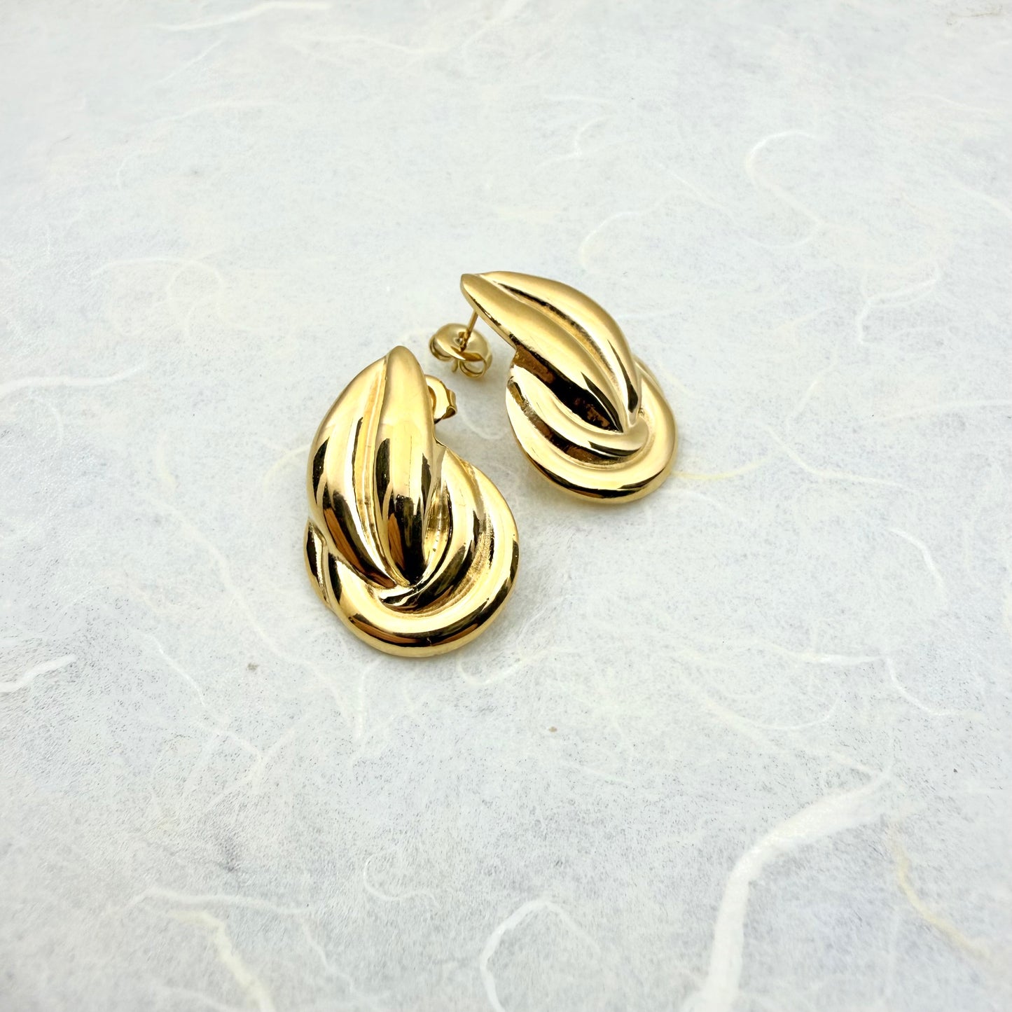 sculpted dawn earrings