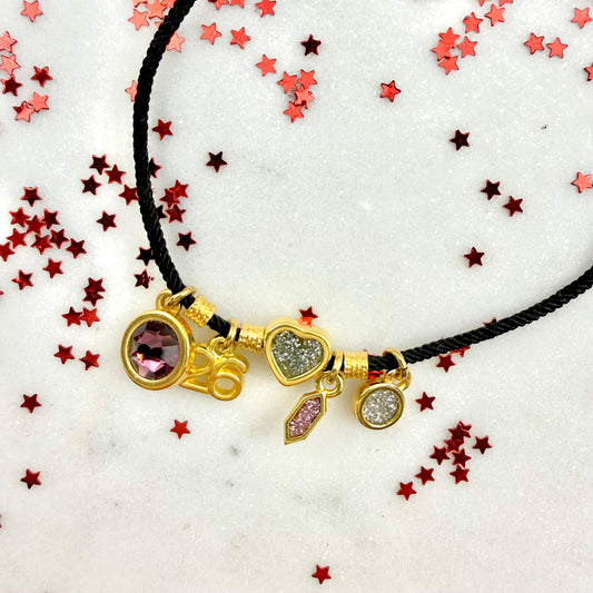 season sparkle lucky charm bracelet