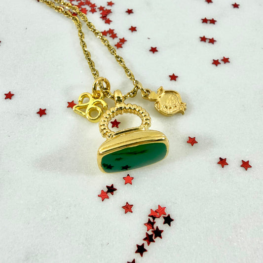 noel lucky charm necklace