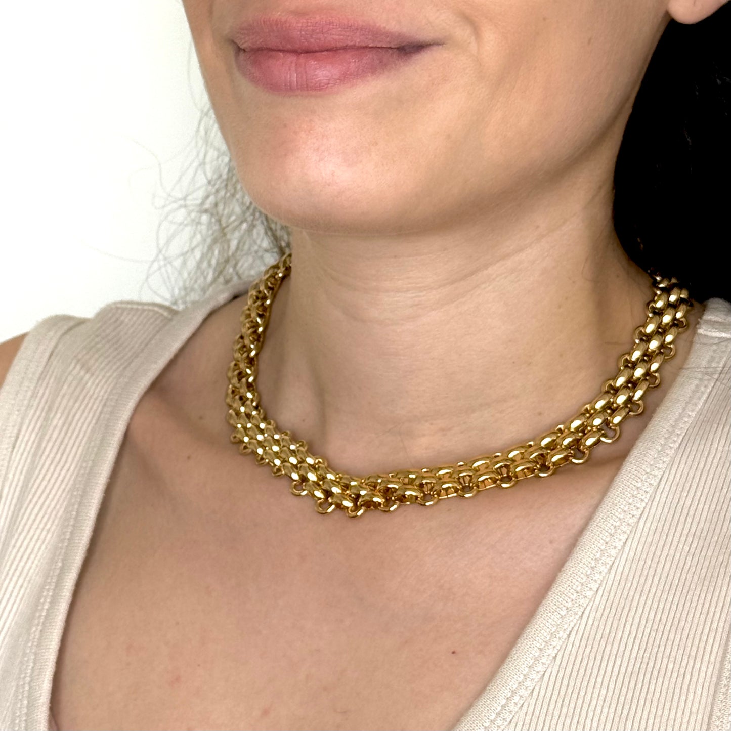 maple chain necklace