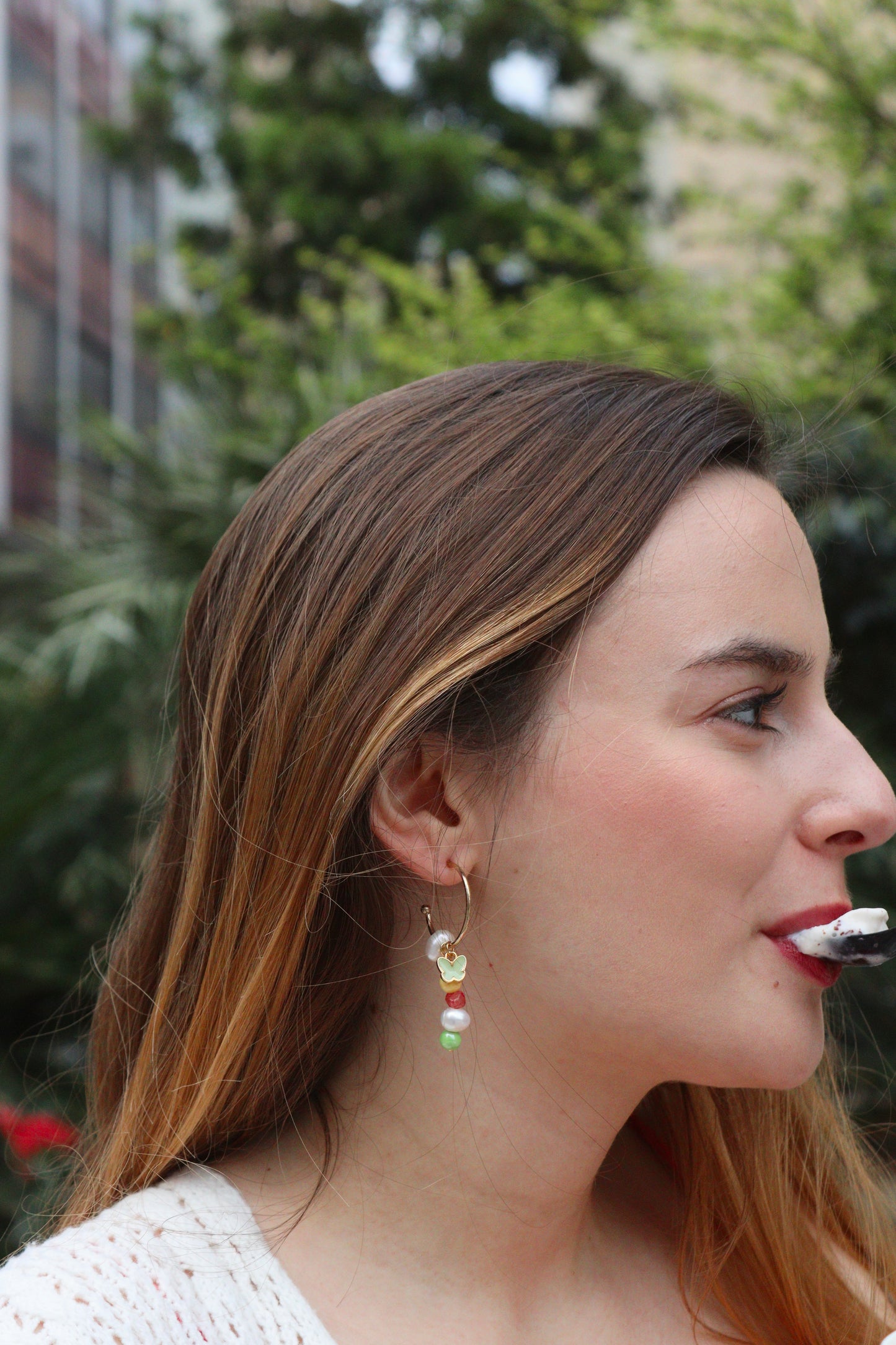 leda earrings