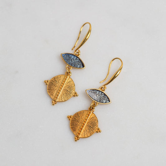 drifting patterns earrings