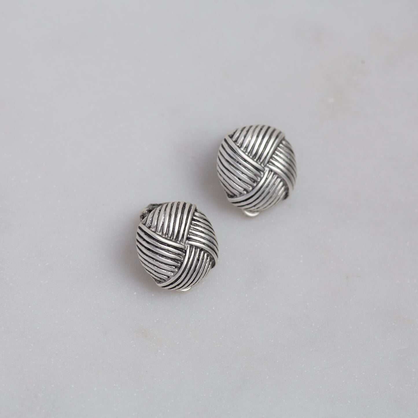 knitted earrings
