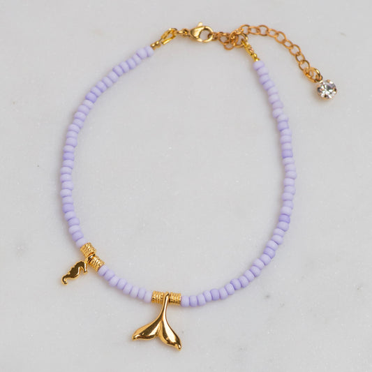 mermaid anklet