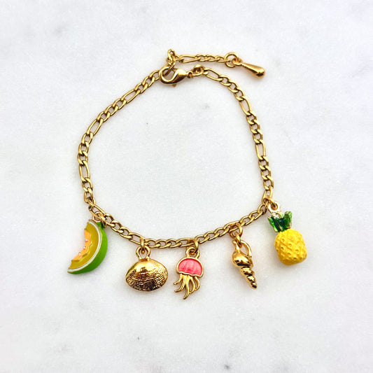 fruit salad bracelet