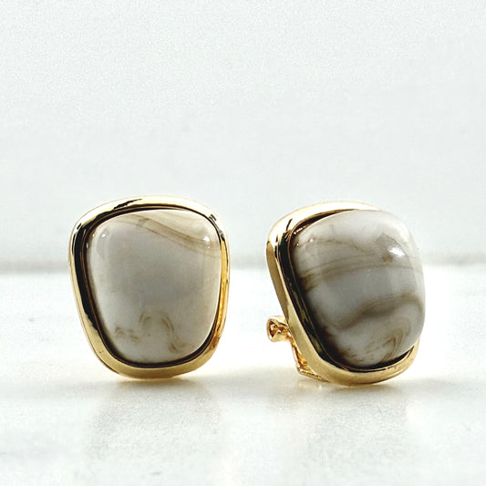 marbella clip earrings
