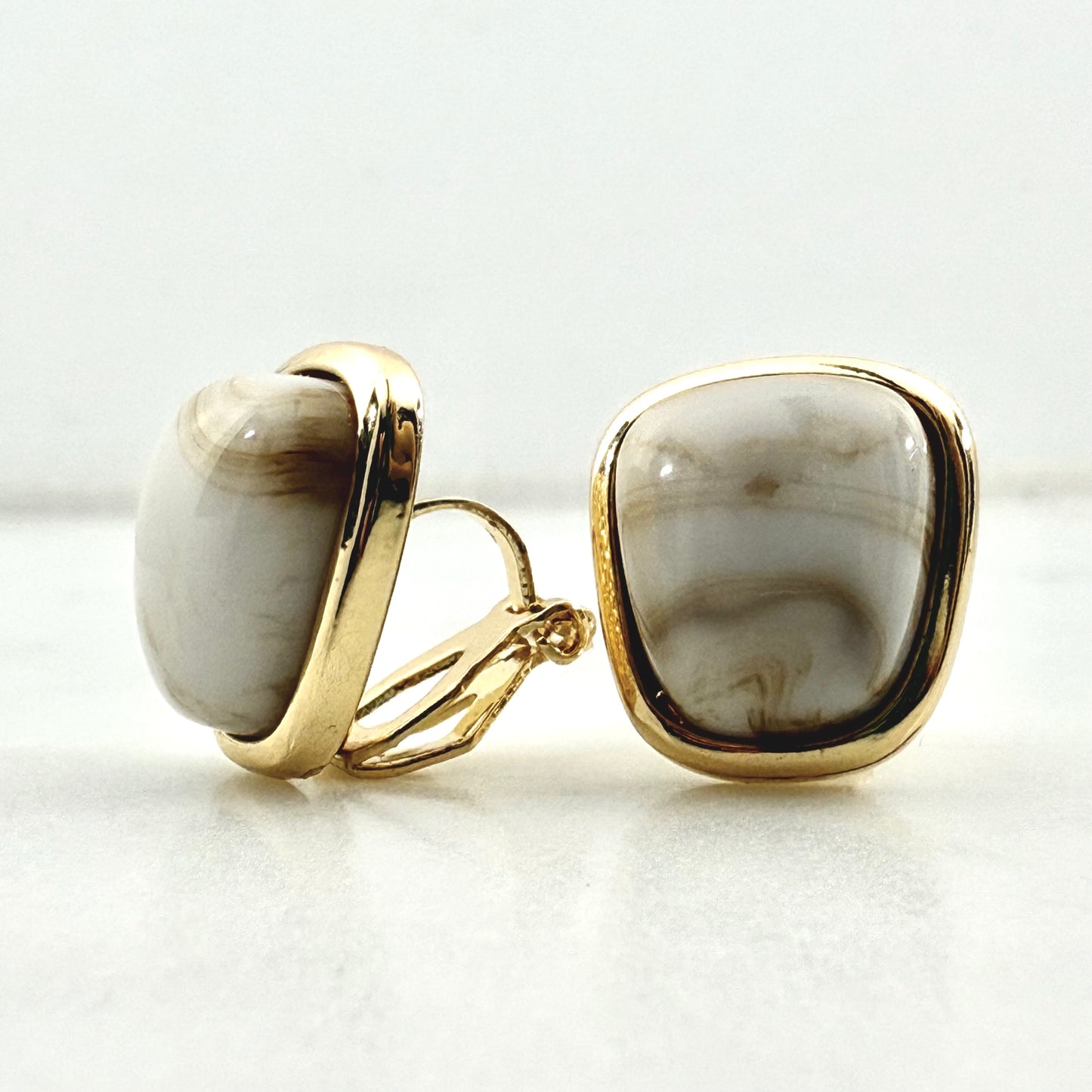 marbella clip earrings